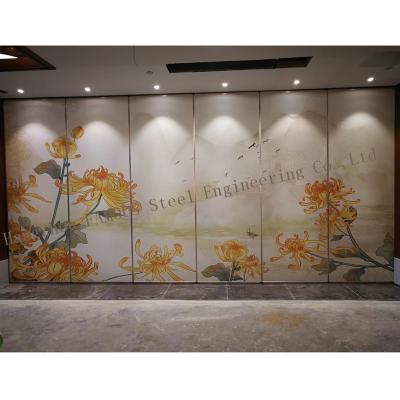 China China Style Elements Rail Systems Mobile Sound Absorbing Partition Walls for sale