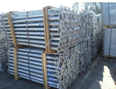 中国 亜鉛めっきの型枠の支柱の型枠システムの調節可能な構造スチールの製作の支柱 販売のため