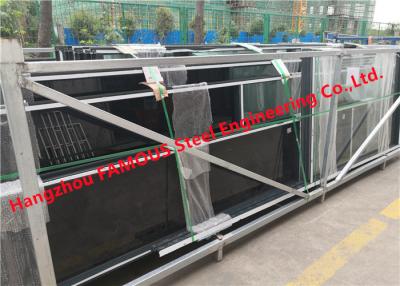 China Glass Silencer Louver Storefront Curtain Wall Fireproof PVDF for sale