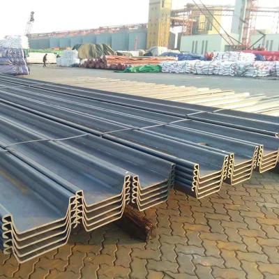 China U Type Sheet Piling SY390 Hot Rolled Steel Sheet Piles U Shaped for sale