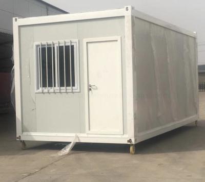 China Lowes Flat Pack Homes Prebuilt Container House Garage Storage Foldable for sale