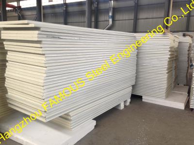 China Metal Roofing Insulated Sandwich Panels Fireproof , 100mm -150mm Foam for sale