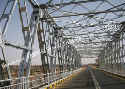 China AWS D1.1D1.5 Fabricated Steel Modular Bailey Bridge Truss Girder America Standard for sale