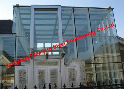 China Pared de cortina de cristal laminada del aislamiento de calor de la UE LOS E.E.U.U. de Reino Unido para la sala de exposición en venta