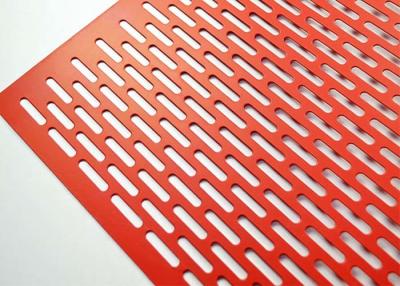 China Slotted Hole Perforated Metal Sheet Offer An Efficient Way To Filter, Grades Liquids And Solids For Food Industries for sale