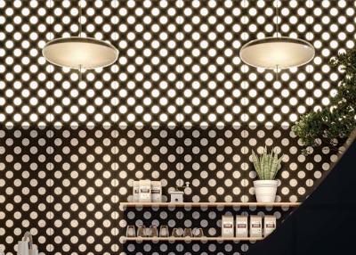 China Efecto ornamental atractivo y artístico del metal de la pared de división perforada – para el diseño de la pared de división del espacio en venta