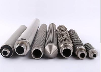 China Os cartuchos de filtro de malha sinterizada são resistentes à corrosão e usados na geração de energia e tratamento de água à venda