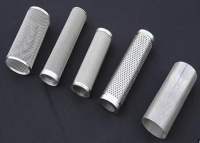 China Easy Clean Wire Mesh Filter Cylinder High Temperature Resistance In Petroleum Chemical for sale