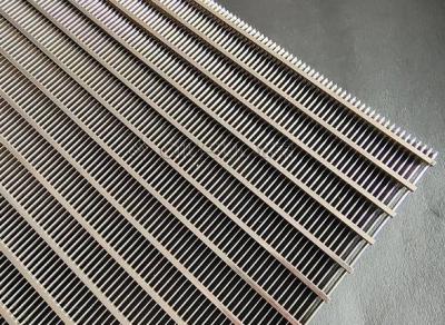 China Industrial Sieving Wedge Wire Screen Panels Stainless Steel for sale
