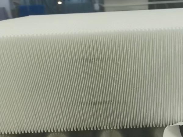 HEPA Filter Pleating Machine operational view