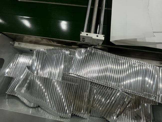 Corrugating machine detailed component view