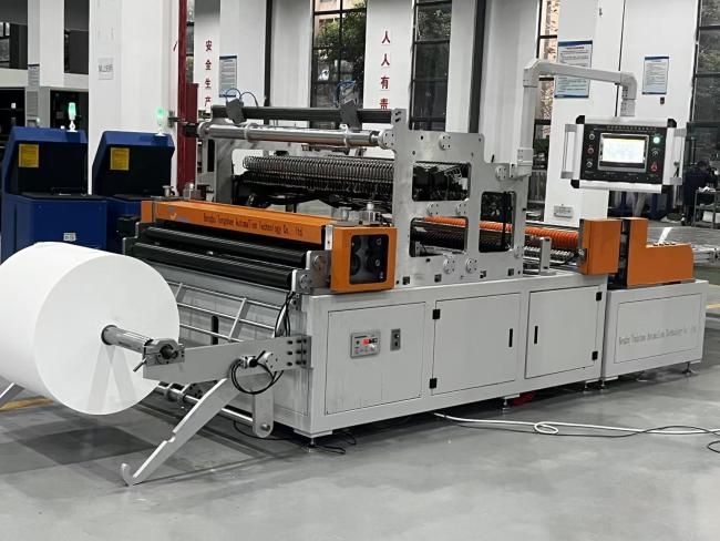 High Efficiency Filter Production Line 300mm Pleat Height Automatic HEPA Filter Pleating Machine