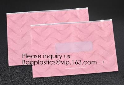 China Clear Color Waterproof PVC Plastic Soft Zipper Invoice pouches Bill Bag Pencil Pouch Pen Bag Closure,Travel Toiletry Mak for sale