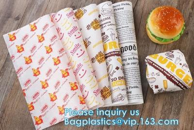 China Printed deli food wrapping wax paper wrap Wholesale from China,Butter Wrapping Paper Greaseproof Paper Food Grade Paper for sale