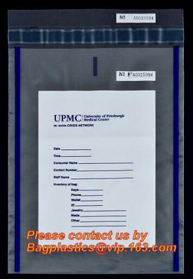 Steb Plastic Money Pe Bank Deposit Coin Security Pouch Bags With Seal For Cash Banking, Safety Cash Deposit Package Plas