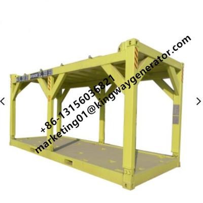 China ISO 20ft 40ft 40hc Container Lifting Frame Skid Offshore And Onshore Open for sale