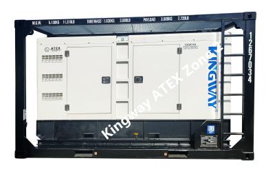 China 300KVA Kingway ATEX Certified Zone 2 Cummins  Explosion Proof Silent Diesel Generator Set for sale