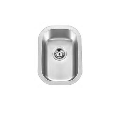 China Metal 304 Stainless Steel Kitchen Sink Undermount Single Bowl Drop In for sale