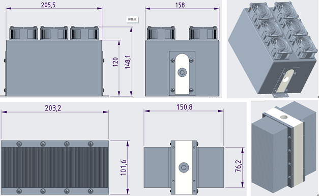 Peltier Water Coolers Liquid To Air Cooling Unit