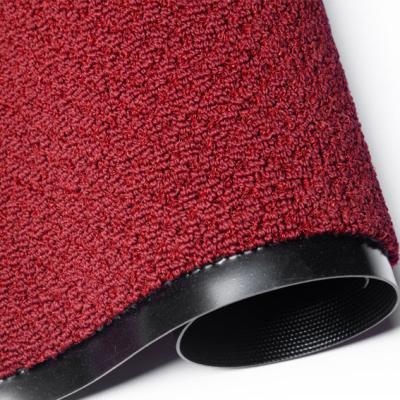 China 48 Inch Wide Commercial Carpet Runner Non Slip Entrance Mats Loop Pile for sale