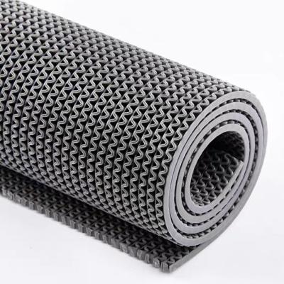 China S Mesh Drainage Non Slip Paddling Pool Floor Mat 5.5MM Thick 9M To 15M Length for sale