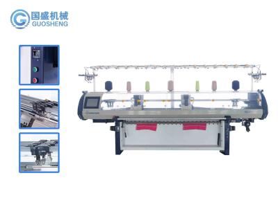 China Jacquard Collar Knitting Machine T Shirt Double Carriage Automatic for sale