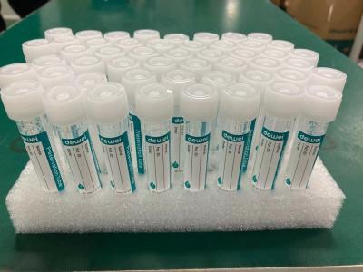 China Cotonete médio do transporte do vírus dos tubos da coleção da preservação do PE de FDA CFDA PP à venda
