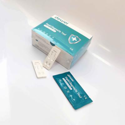 China Immunochromatographic Dengue Rapid Test Cassette Dengue Rapid Test Kit for sale