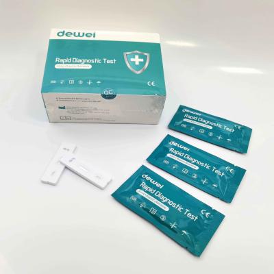 China Serum Plasma HBsAg rapid Test Kit Cassette Format Hepatitis B Rapid Test Kit for sale