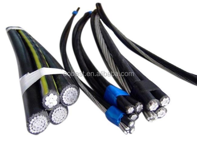 2021 year hot selling main cable Aluminum Triplex URD Burial Secondary 600V Cable