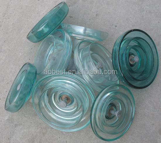 High voltage toughened LXP- 70 glass insulator
