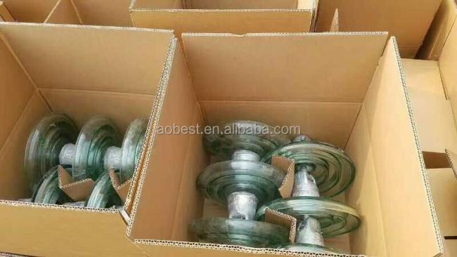 LXP-120 toughened glass disc suspension insulator