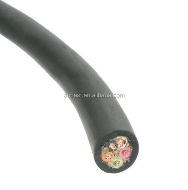 Copper conductor 2 conductor 12 AWG SOOW cable
