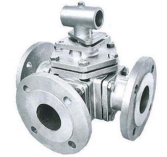 China L Port T Port Trunnion Ball Valve High Precision With ISO Mounting Pad 3 Way for sale