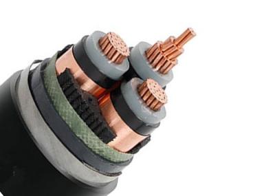 China 3.6/6 kV XLPE Insulated screened Armored Cable , Copper Conductor MV Power Cable for sale
