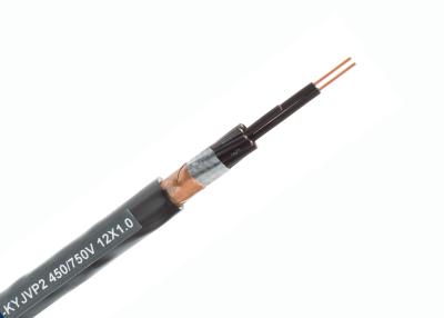 China 2 - 61 Core Flexible Control Cable Solid Bear Copper Conductor XLPE Insulation for sale