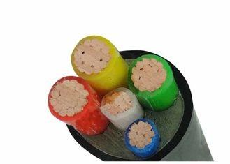 China IEC 60502 Cables PVC Cable 3+2 cores Cu-conductor, PVC Insulated and sheathed power cable for sale