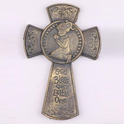 China Wall hanging wood cross for sale
