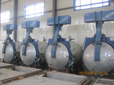 China AAC Autoclave With Swing Device And Hand Reducer for sale