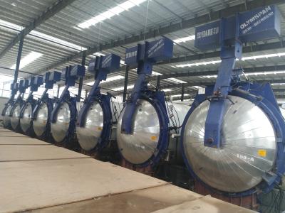 China Tijolo isolado industrial do bloco da autoclave de AAC para o bloco de cimento esterilizado ventilado à venda