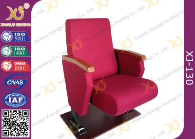 China Full Upholstered Cover Auditorium Chairs With Soft Closing Seat for sale