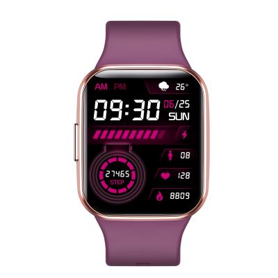 China TPU Health Fitness Smartwatch Square Shape Smart Bracelet Activity Tracker for sale