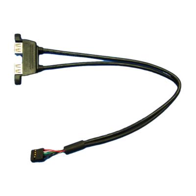 China ODM Double USB Industrial Wiring Harness CAT5e Custom Wiring Harness Transmission for sale