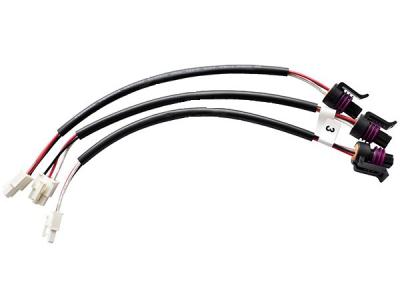 China High Elastic Sensor Industrial Wire Harness Pressure 500V IP67 Black 500mm for sale