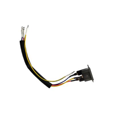 China Three Pin Plug Power Supply Harness DC Power Cable 240mm for sale