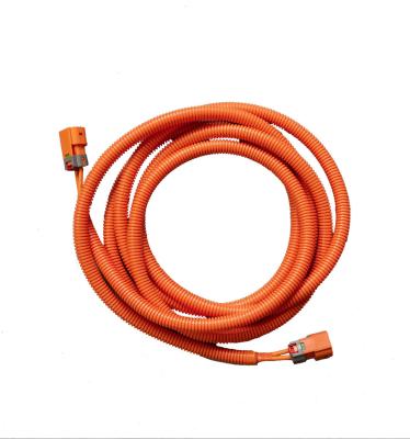 China Shineplus PVC Pipe Electric Car Wiring Harness With Amphenol Connector for sale