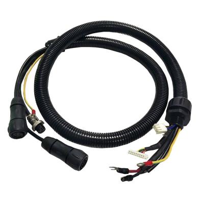 China 200C Automotive Wiring Harness Bending Resistant Automobile LED Wire Harness for sale