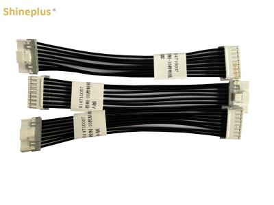 China Metal Shield Insulated IO Control Medical 8 Core Cable Harness UL1007 22AWG 100mm for sale