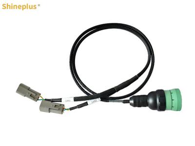China AVSS Twisted Pair Agricultural Machinery 300V IP67 Insulated Braided Shielded Navigation Industrial Wiring Harness for sale