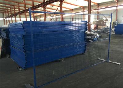 China Construction Powder Coated Q195 Temporary Site Fencing 6ft Panels for sale